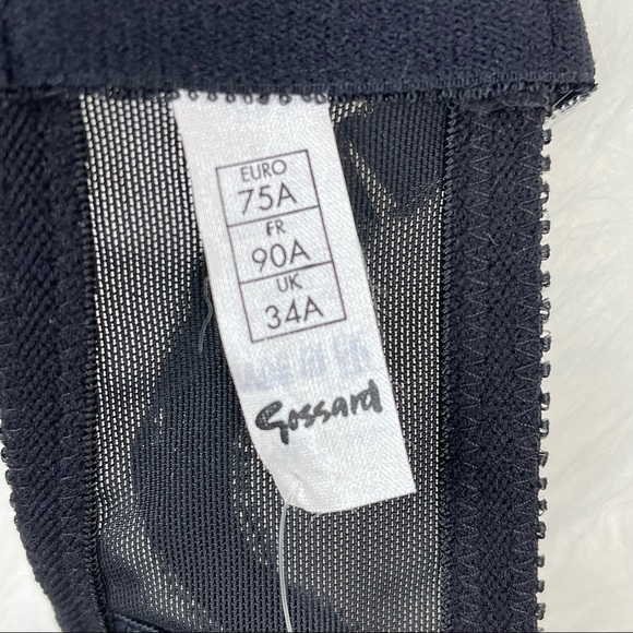 Gossard Vintage 80's Super Uplift Ultimate Cleavage 34A Wire Pad Bra NWT… - Picture 6 of 11